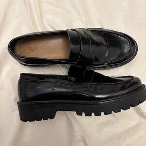 H&M Black Chunky Loafers